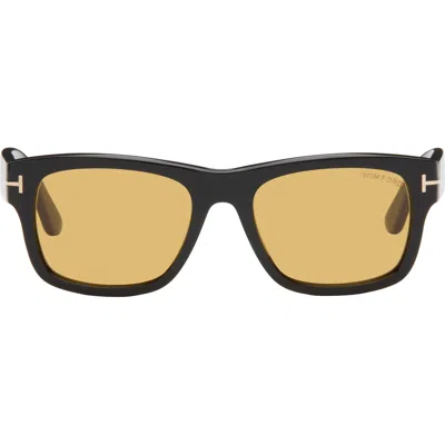 Tom Ford Black Smith Sunglasses In Pink
