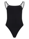 Tom Ford Black Solid Swimwear In Black