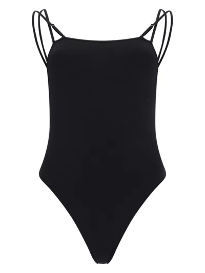 Tom Ford Costume Da Bagno Intero In Jersey In Black
