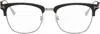 Tom Ford Black Square Glasses In Black