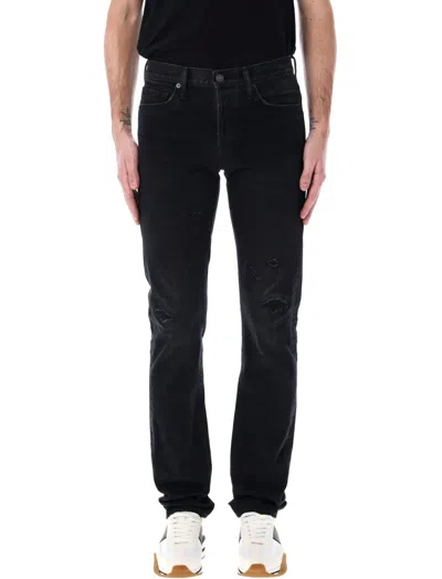TOM FORD BLACK STRAIGHT LEG DENIM JEANS