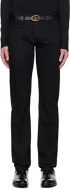 Tom Ford Black Stretch Straight Fit Denim Jeans