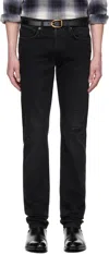 Tom Ford Black Stretch Straight Fit Denim Jeans