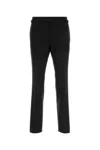 Tom Ford Straight-leg Belted Satin-trimmed Wool And Mohair-blend Tuxedo Trousers