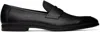 Tom Ford Supple Grain Leather Sean Penny Loafers In Black