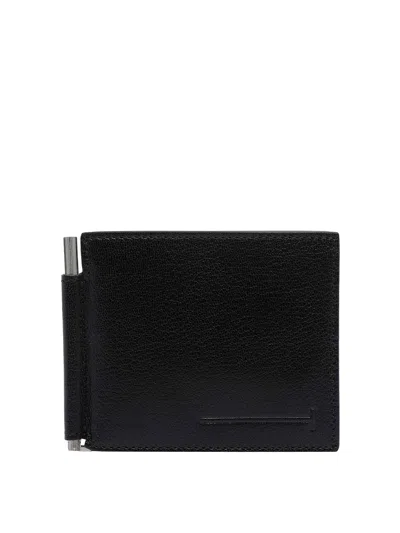 Tom Ford Black T-lime Money Clip Wallet