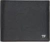 Tom Ford Black T Line Class Bifold Wallet In Black