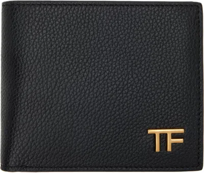 Tom Ford Black T Line Classic Bifold Wallet