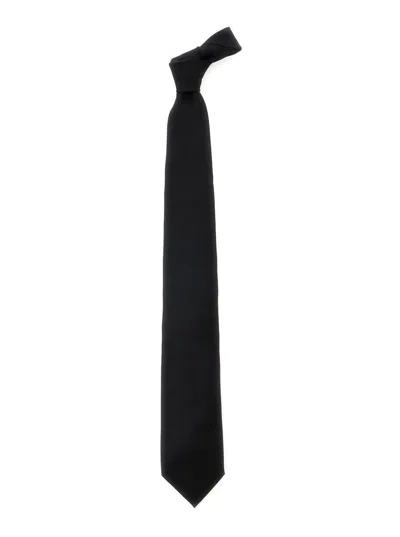 Tom Ford Black Tie With Rear Tie Closure