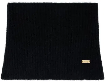 Tom Ford Black '' Metal Plaque Snood