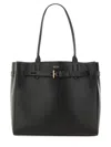 Tom Ford Black Tote Bag With T Detail
