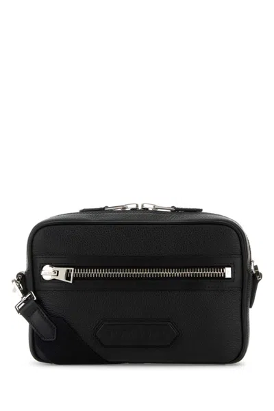 Tom Ford Black Traveller Small Crossbody Bag