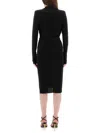 Tom Ford Black Viscose Dresses In Black