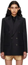 Tom Ford Black Wallis Blazer In Lb999 Black