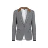 Tom Ford Houndstooth Single Breasted Tailored Jacket In Multi