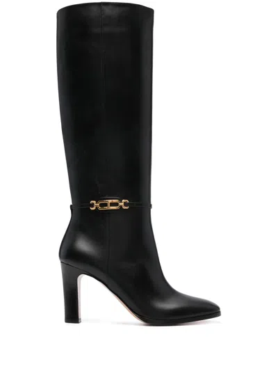 Tom Ford 90mm Whitney Soft Leather Boots In 1n001 - Black