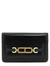 Tom Ford Small Leather Crossbody Bag In Black