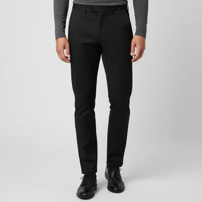 Pre-owned Tom Ford Black Wool And Satin Paneled Tuxedo Trousers Xl