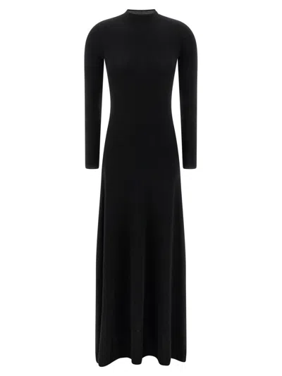 Tom Ford Cashmere And Silk Dress In Black