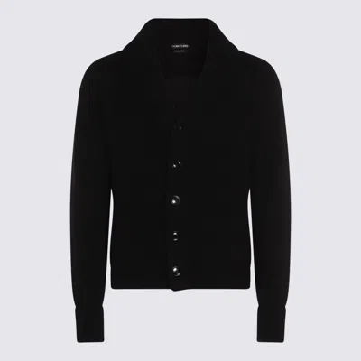 TOM FORD BLACK WOOL KNITWEAR