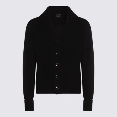 TOM FORD TOM FORD BLACK WOOL KNITWEAR