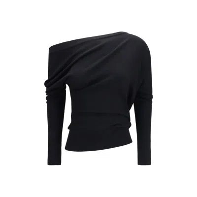 Tom Ford Black Wool Oves Aries Sweatshirt