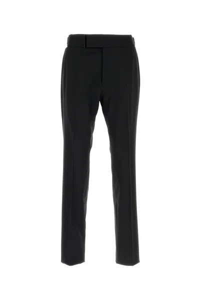 Tom Ford Black Wool Pant