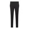 TOM FORD TOM FORD BLACK WOOL STRETCH PANTS