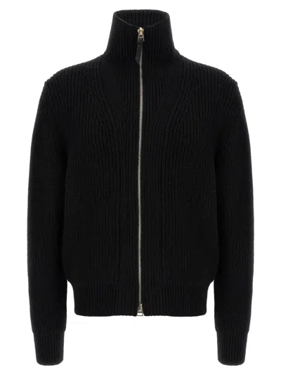 TOM FORD BLACK ZIP SWEATER