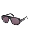 Tom Ford Sunglasses Ft1102 In Shiny Black