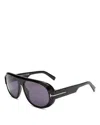 Tom Ford Nero Lucido Acetate Sunglasses