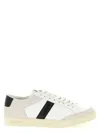 Tom Ford Panelled Suede And Grained Leather Sneakers In Multi