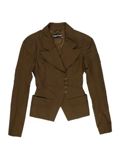 Pre-owned Tom Ford Blazer In Brown