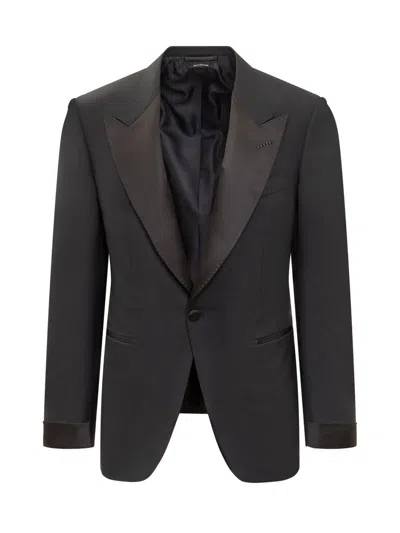 Tom Ford Evening Blazer In Black