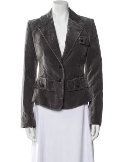 Pre-owned Tom Ford Blazer In Gray
