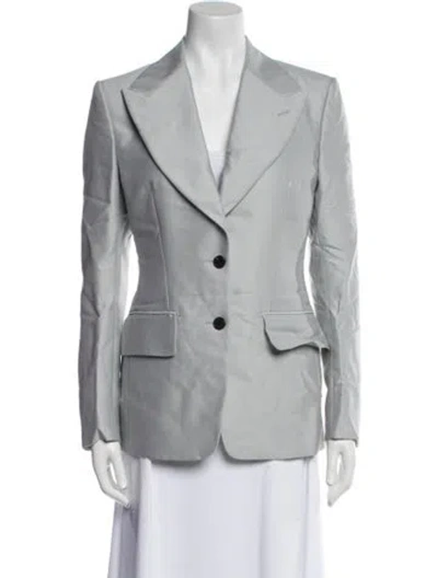 Pre-owned Tom Ford Blazer In Gray
