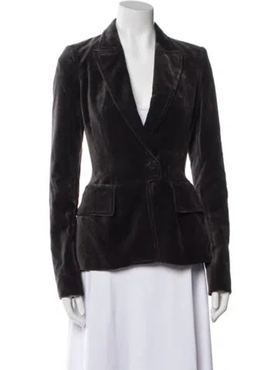 Pre-owned Tom Ford Blazer In Gray