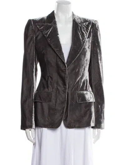 Pre-owned Tom Ford Blazer In Gray