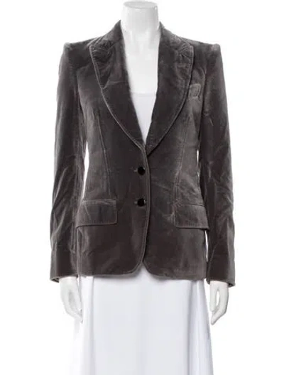 Pre-owned Tom Ford Blazer In Gray