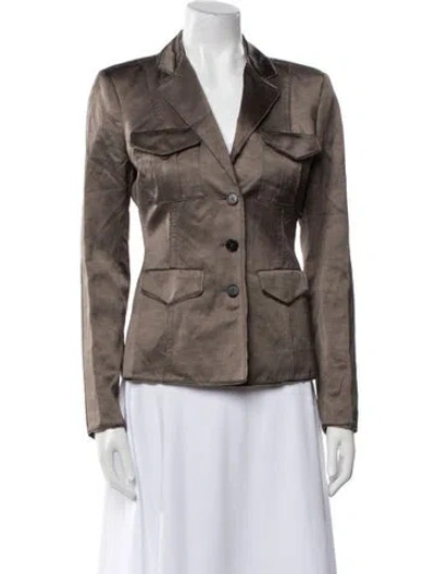 Pre-owned Tom Ford Blazer In Gray