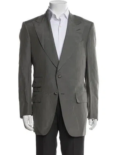 Pre-owned Tom Ford Blazer In Gray