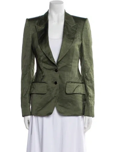 Pre-owned Tom Ford Blazer In Green