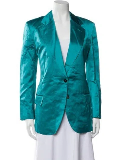 Pre-owned Tom Ford Blazer In Green