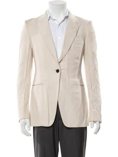 Pre-owned Tom Ford Blazer In Neutral