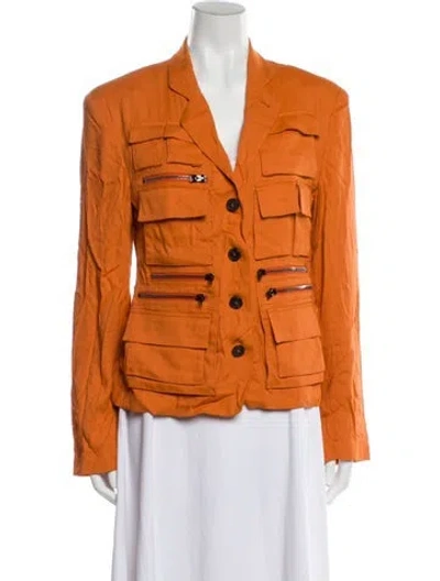 Pre-owned Tom Ford Blazer In Orange