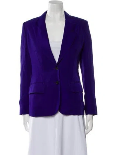 Pre-owned Tom Ford Blazer In Purple