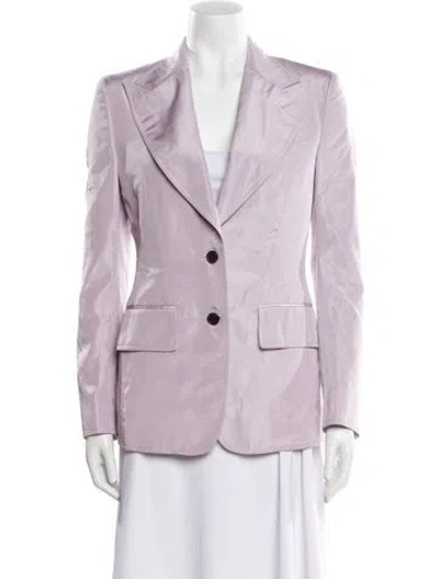 Pre-owned Tom Ford Blazer In Purple