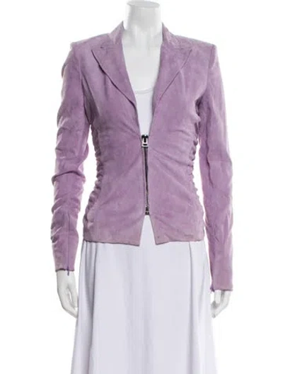 Pre-owned Tom Ford Blazer In Purple