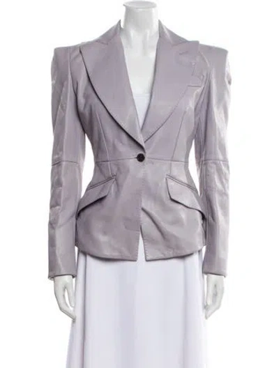 Pre-owned Tom Ford Blazer In Purple