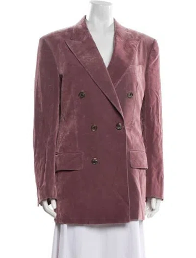 Pre-owned Tom Ford Blazer In Purple
